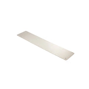 Atlantic Finger Plate Radius Corner Pre drilled with screws 350mm x 75mm