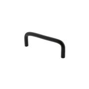 Atlantic D Cabinet Pull Handle 100mm x 10mm - Matt Black
