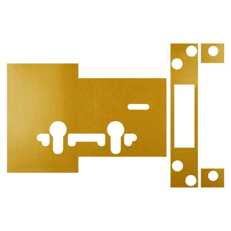 Atlantic Deadlock - Euro & 5LK Intumescent Lock Kit FD60 2mm