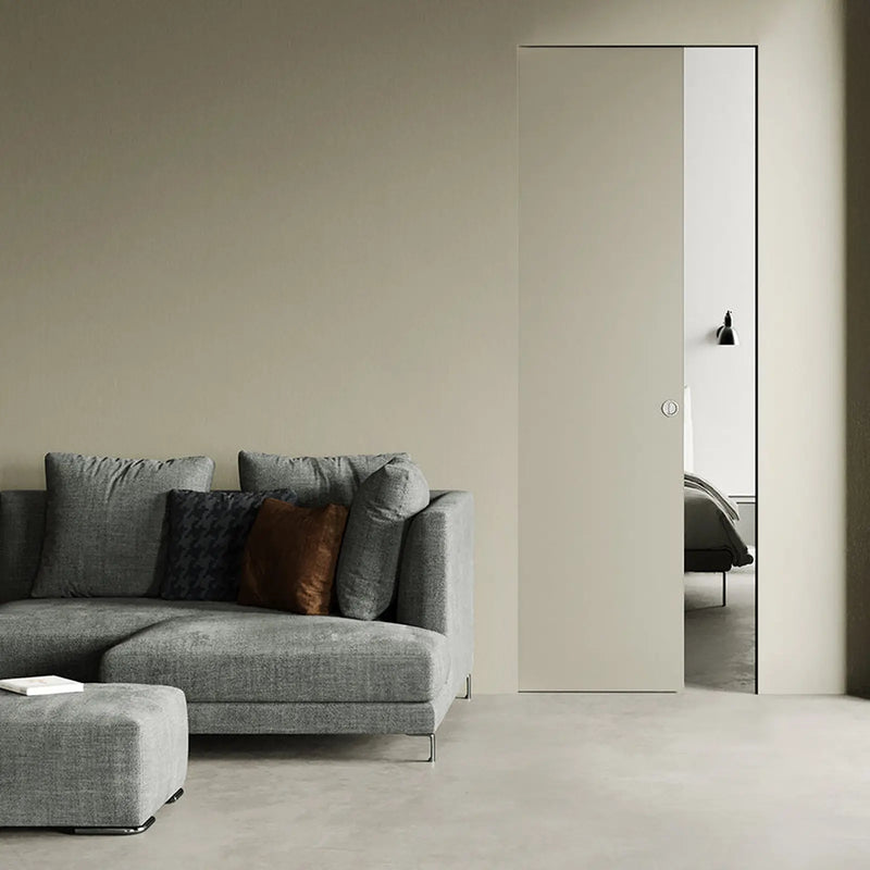 Atlantic Ermetika Absolute EvoKit Single Frameless Pocket Door System 838x1981mm - WT 125mm