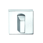 Atlantic Tupai Rapido Curva/QuadraLine WC Turn on Square Rose (bolt through fixing only) - Bright Polished Chrome