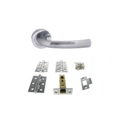 Atlantic Nevada Door Pack Bundle (2.5" Latch, 3"x2" Hingesx3)