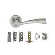 Atlantic Wave Door Pack Bundle (3" Latch, 3"x2" Hingesx3)