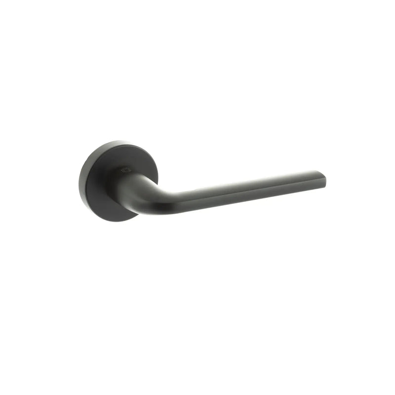 Atlantic CleanTouch Anti-Bac Forme Milly Lever Door Handle on Minimal Round Rose