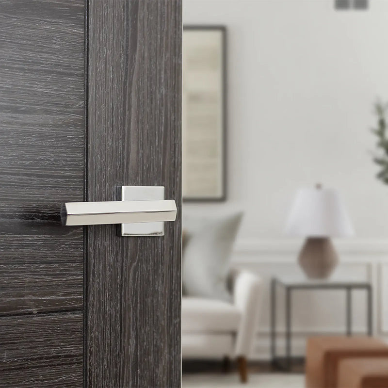 Atlantic Senza Pari Davoli Lever Door Handle on Flush Square Rose