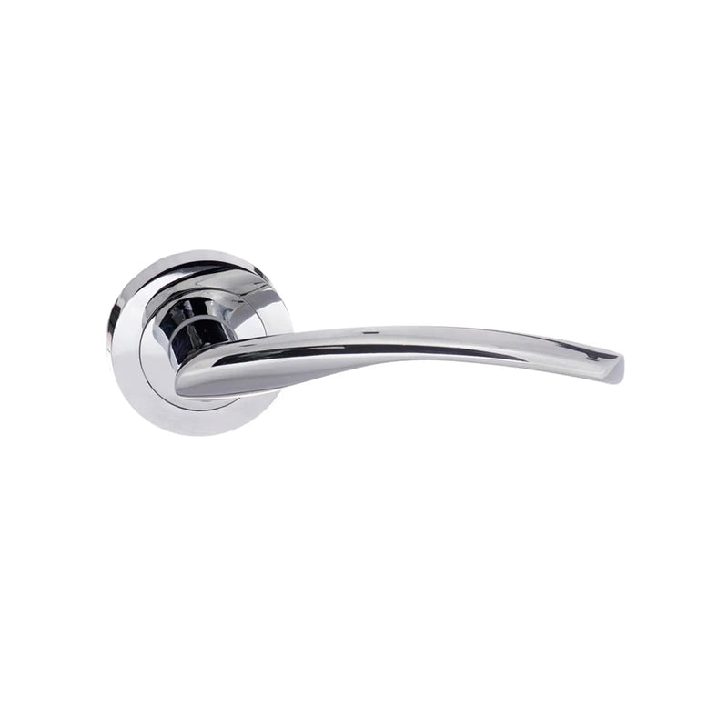 Atlantic STATUS Arizona Lever Door Handle on Round Rose