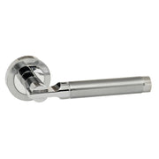 Atlantic STATUS Dakota Lever Door Handle on Round Rose
