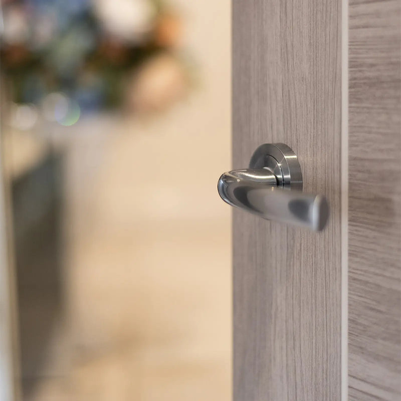 Atlantic STATUS Nevada Door Handle Pack (Latch Set - 3" CE Latch, 3" Fire Rated Hinges x3)