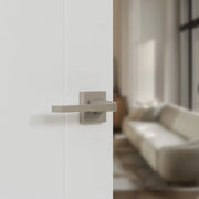 Atlantic Tupai Rapido CurvaLine Valbona Lever Door Handle on Square Rose