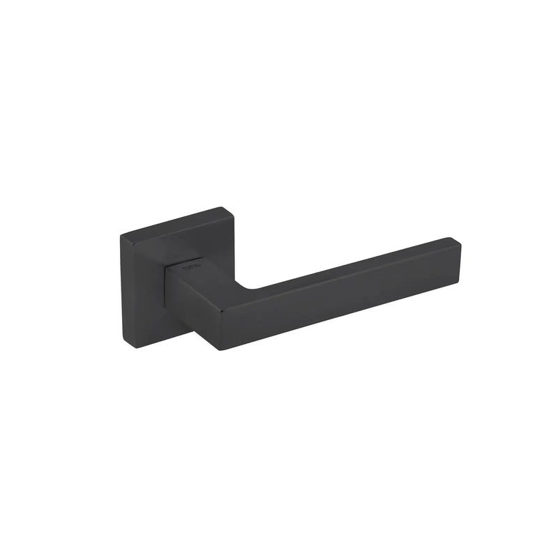 Atlantic Tupai Rapido QuadraLine Rillo Lever Door Handle on Square Rose