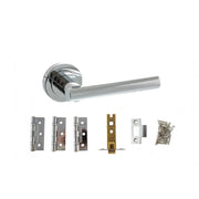 Atlantic Nebraska Door Pack Bundle (3" Latch, 3"x2" Hingesx3)