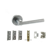 Atlantic Nebraska Door Pack Bundle (3" Latch, 3"x2" Hingesx3)