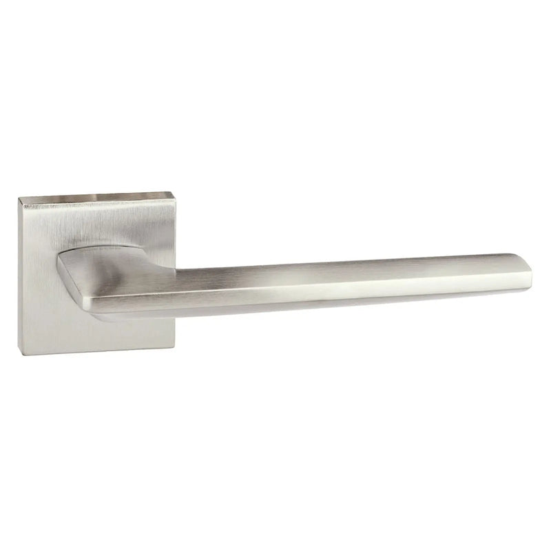 Atlantic Forme Boston Lever Door Handle on Minimal Square Rose