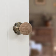 Atlantic Old English Bridlington Door Knob Pack (Bathroom Set - 4" Deadbolt, 4" Fire Rated Hinges x3)