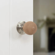 Atlantic Old English Bridlington Door Knob Pack (Lock Set - Horizontal Bathlock, 4" Slim Knuckle Hinges x2)