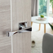 Atlantic Senza Pari Guido Lever Door Handle on Flush Square Rose