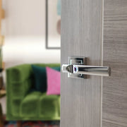 Atlantic STATUS Kansas Door Handle Pack (Latch Set - 2.5" CE Latch, 3" Fire Rated Hinges x3)
