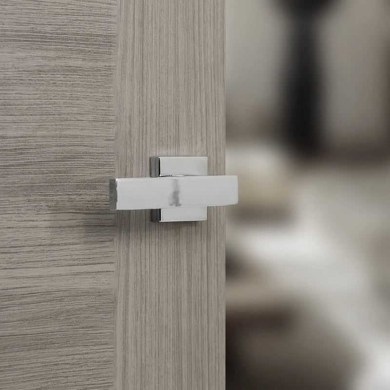 Atlantic Senza Pari Panetti Lever Door Handle on Flush Square Rose
