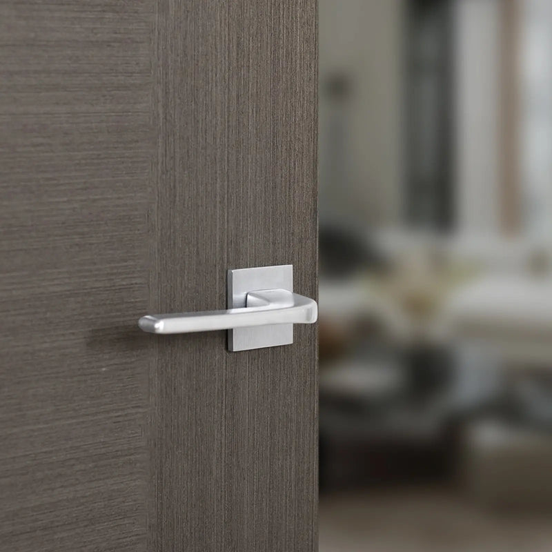 Atlantic Tupai Rapido 5S Line Canha Lever Door Handle on 5mm Slimline Square Rose