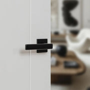 Atlantic Tupai Rapido 5S Line Portel Lever Door Handle on 5mm Slimline Square Rose