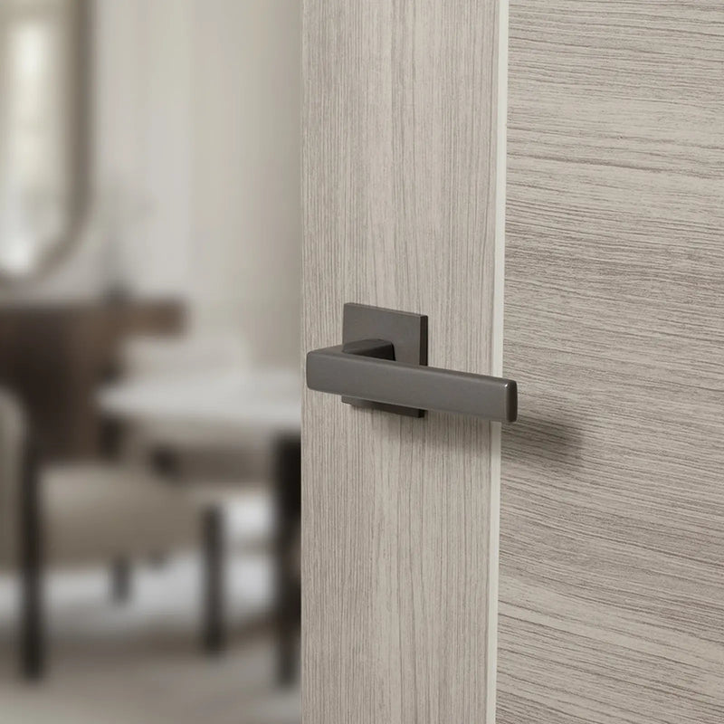 Atlantic Tupai Rapido 5S Line Portel Lever Door Handle on 5mm Slimline Square Rose