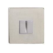 Atlantic Tupai Rapido 5S Line WC Turn on 5mm Slimline Square Rose (bolt through fixing only)