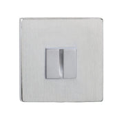 Atlantic Tupai Rapido 5S Line WC Turn on 5mm Slimline Square Rose (bolt through fixing only)