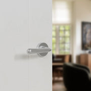 Atlantic Tupai Rapido CurvaLine Adra Lever Door Handle on Round Rose