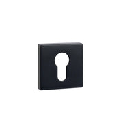 Atlantic Tupai Rapido Curva/QuadraLine Euro Escutcheons on Square Rose