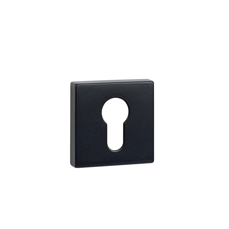 Atlantic Tupai Rapido Curva/QuadraLine Euro Escutcheons on Square Rose