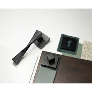 Atlantic Senza Pari Euro Escutcheons on Minimal Square Rose