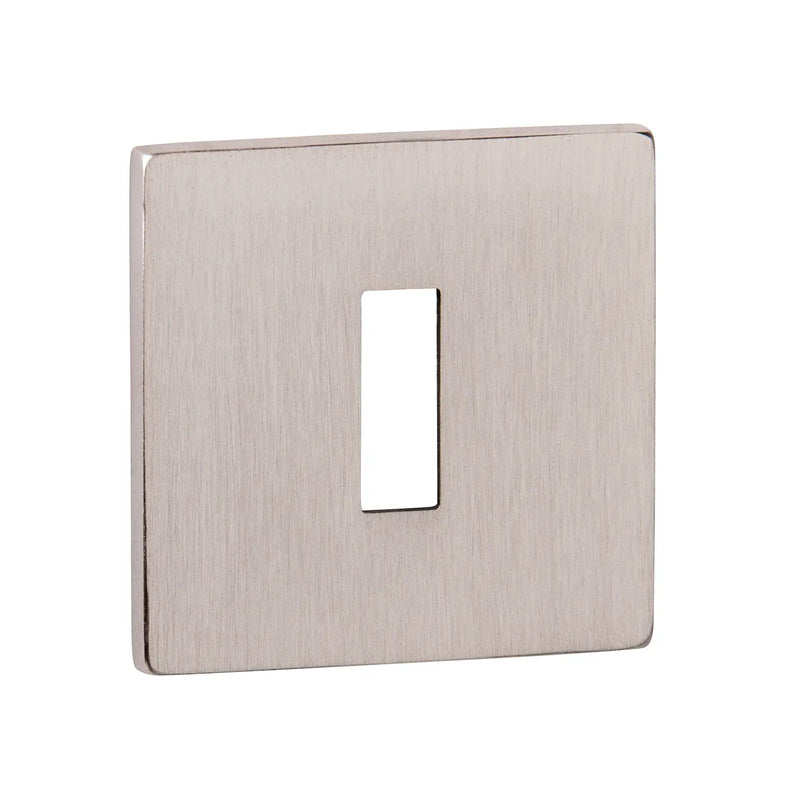 Atlantic Tupai Rapido 5S Line Key Escutcheons on 5mm Slimline Square Rose