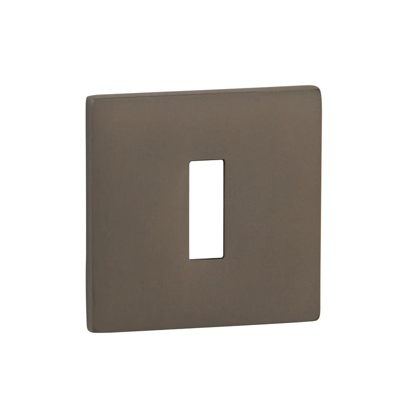Atlantic Tupai Rapido 5S Line Key Escutcheons on 5mm Slimline Square Rose