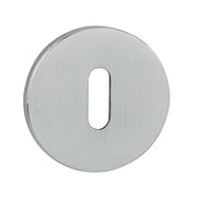 Atlantic Tupai Rapido 5S Line Key Escutcheons on 5mm Slimline Round Rose