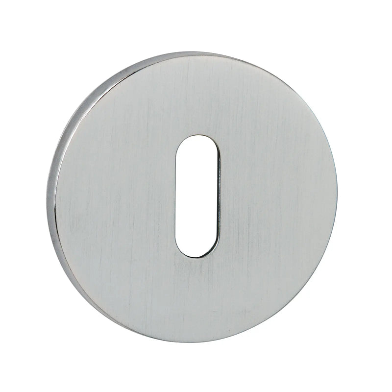Atlantic Tupai Rapido 5S Line Key Escutcheons on 5mm Slimline Round Rose