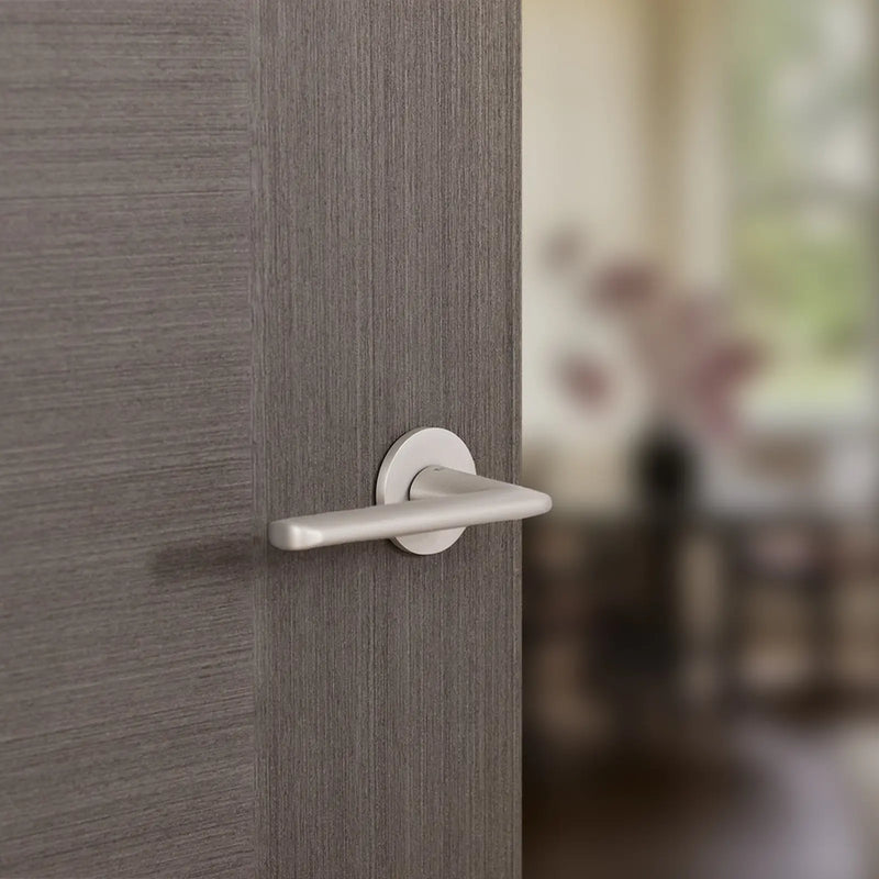 Atlantic Tupai Rapido 5S Line Tavira Lever Door Handle on 5mm Slimline Round Rose