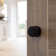 Atlantic Millhouse Brass Boulton Solid Brass Stepped Mortice Door Knob on Concealed Fix Rose