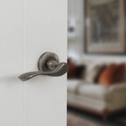 Atlantic Old English Warwick Door Handle Pack (Euro Lock Set - 2.5" CE Sashlock, 4" Fire Rated Hinges x3)