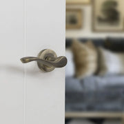 Atlantic Old English Warwick Door Handle Pack (Euro Lock Set - 2.5" CE Sashlock, 4" Slim Knuckle Hinges x2)
