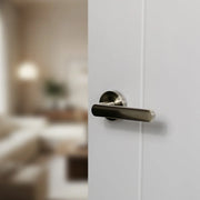 Atlantic STATUS Carolina Lever Door Handle on Round Rose