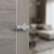 Atlantic STATUS Carolina Lever Door Handle on Round Rose