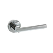 Atlantic STATUS Nebraska Lever Door Handle on Round Rose