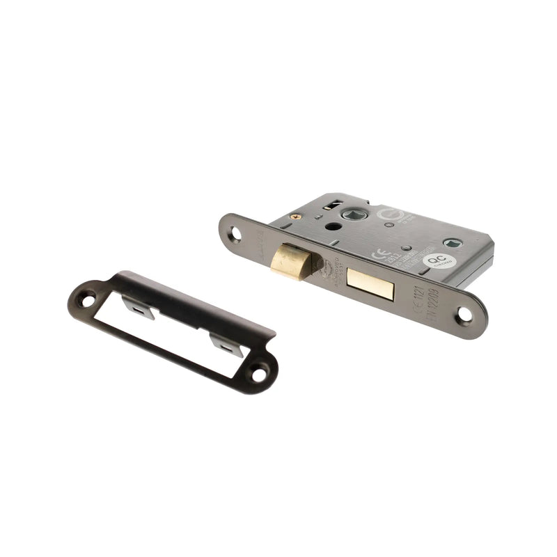 Atlantic Radius Corner Bathroom Lock [CE] 2.5"