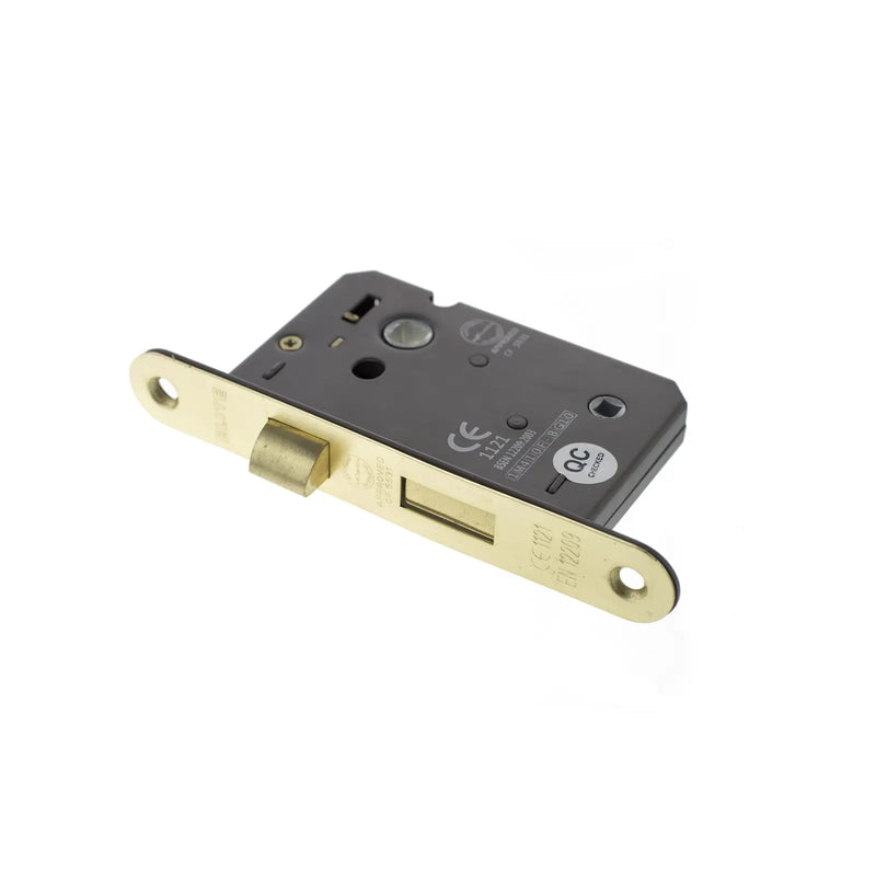 Atlantic Radius Corner Bathroom Lock [CE] 2.5"