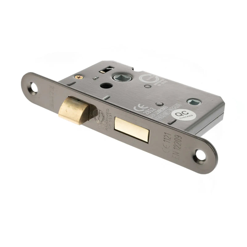 Atlantic Radius Corner Bathroom Lock [CE] 3"