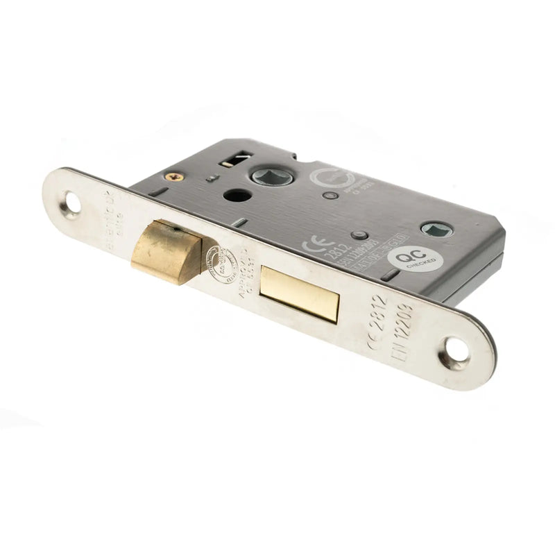 Atlantic Radius Corner Bathroom Lock [CE] 3"