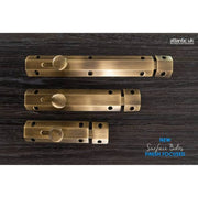 Atlantic Solid Brass Surface Door Bolt 4"