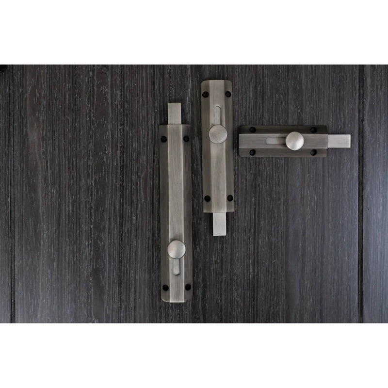 Atlantic Solid Brass Surface Door Bolt 4"