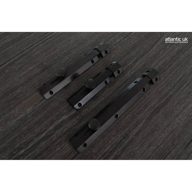 Atlantic Solid Brass Surface Door Bolt 6"