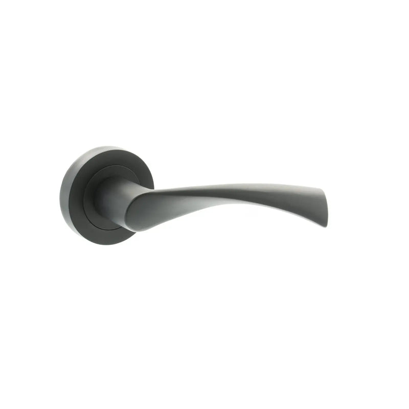 Atlantic STATUS Colorado Lever Door Handle on Round Rose